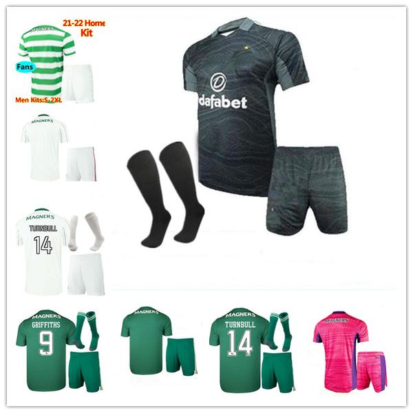 

2021 2022 celtic soccer jerseys fans player version 21 22 mcgregor griffiths edouard brown duffy turnbull christie etyounouussi football 10, Black;yellow