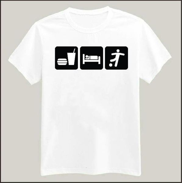 

fashion eat sleep print cotton womens casual tee big size hipster latest drop ship tz203 738, White