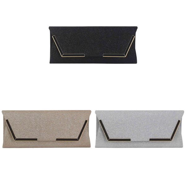 

flash material women's handbag special hardware dinner bag 9116