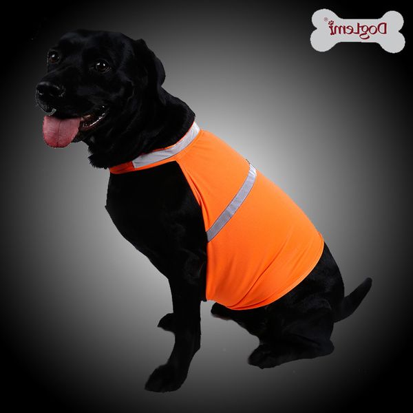 

pet reflective clothing summer thin dog leisure fluorescent breathable vest
