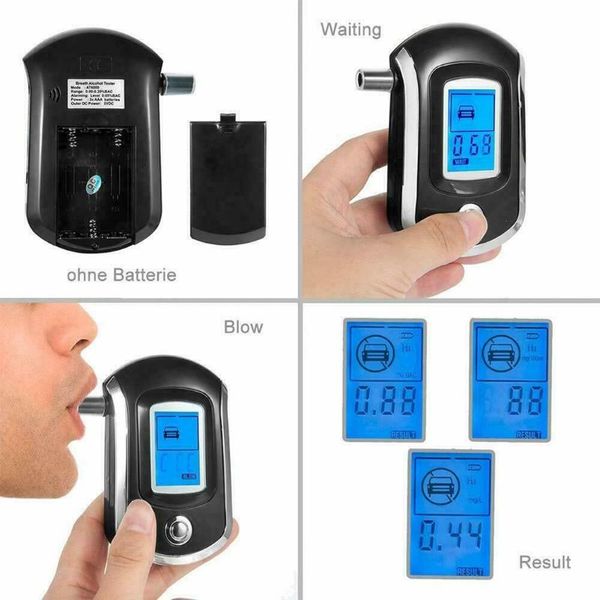 

alcoholism test assembling analyzer tester portable stable performance +20mouthpieces breath