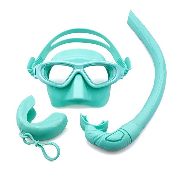 

diving masks water sports fashion silicone tempered glass mask & snorkel equipment