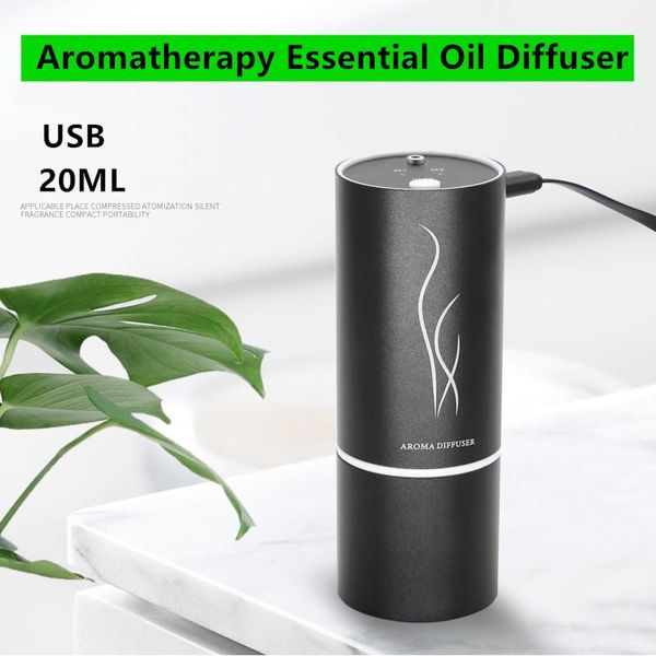 

humidifiers waterless pure essential oil diffuser aromatherapy usb 20ml difusor aroma nebulizer for home car gift