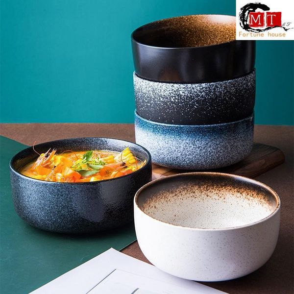

bowls japanese ceramic student dormitory instant noodle bowl single large household restaurant soup ramen