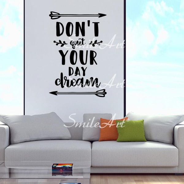 

wall stickers beauty quotes decal art decor living room bedroom removable waterproof