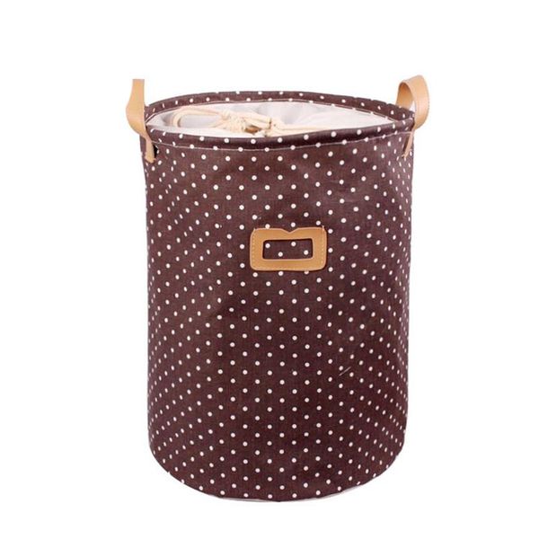 

waterproof laundry hamper bag colorful clothes storage baskets home barrel kids toy basket 033 & organization