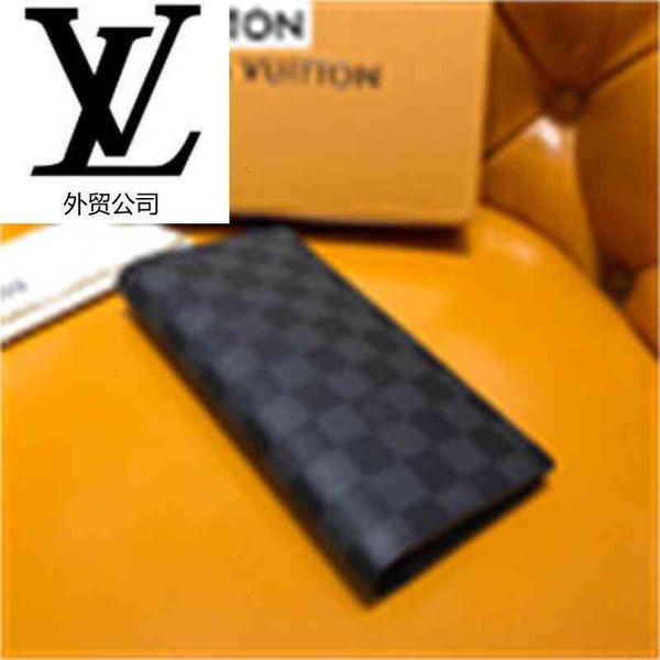 

wallet brand key designer luxury holders myln wallets black checkerboard clutches long chain wallet n62665 card men purse long compact eveni