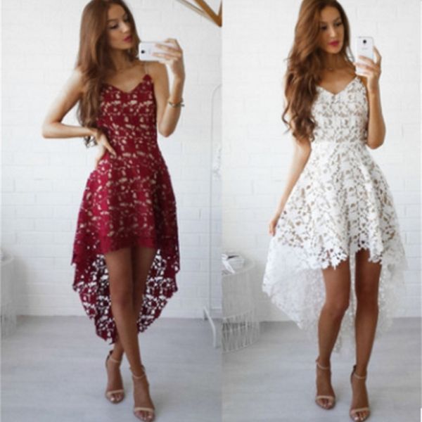 

spring and summer fashion lace dress, Black