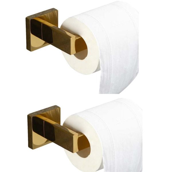 

bath accessory set leyden wall mounted 2pcs toilet paper holder accessories gold 304 stainless steel tissue bathroom