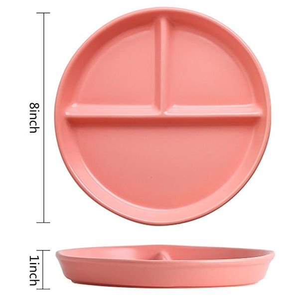 

multi-grid snack plate baby scallion oil ginger garlic flatware sets