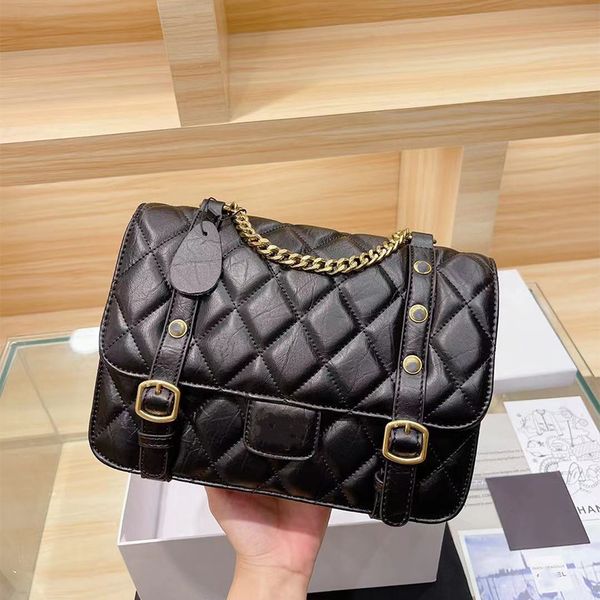 

women luxurys c,solds bags designers purses crossbody cowhide handbags the single shoulder bag fashion classic chain credit card wallet 22x1
