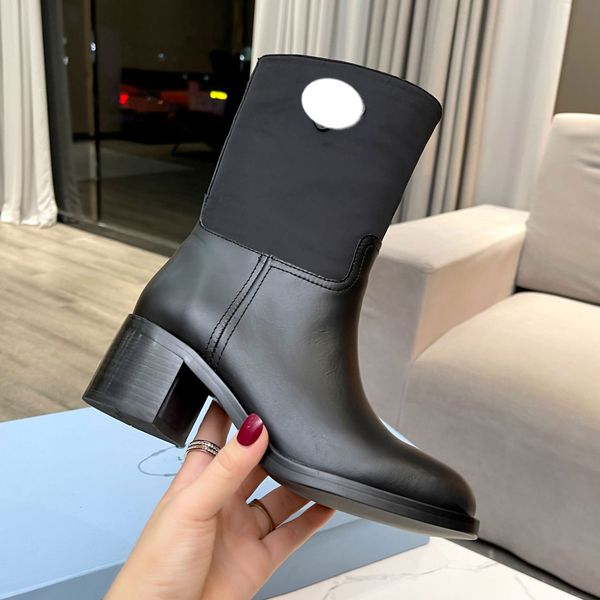 

designer womens boots sequined fashion genuine leather luxury size 35-40, Black