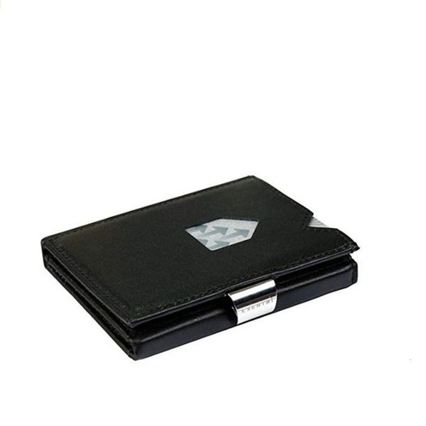 

the wallet multi card rfid three fold men's wallet, Black