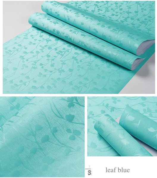 

wallpapers special embossing flower rose leaf bedroom living room wall decoration 3d mural pink blue yellow white