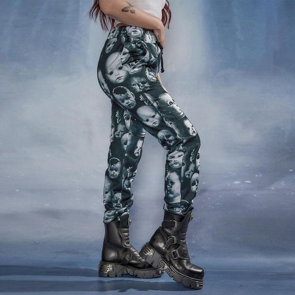 

women's pants & capris 2021 indie aesthetics low waist brown y2k streetwear vintage slim flare 90s fashion outfits casual long trousers, Black;white