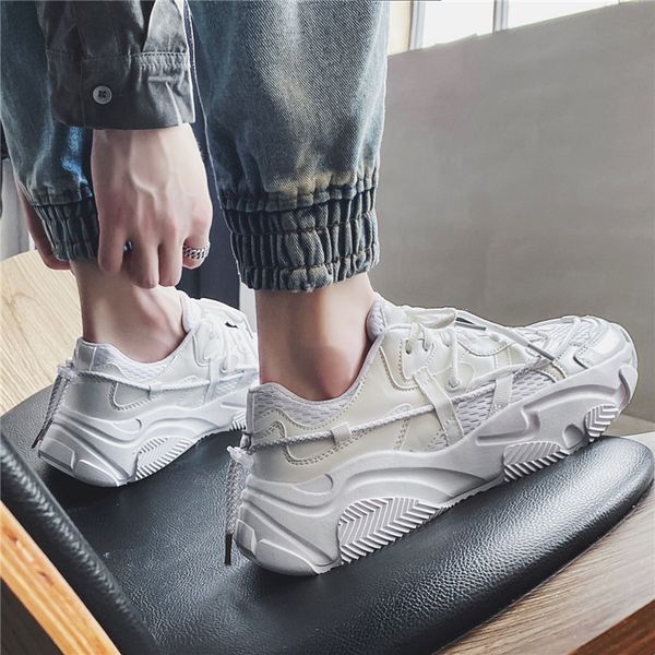 

men's sports running shoes casual thick-soled trend old sneakers trainers men