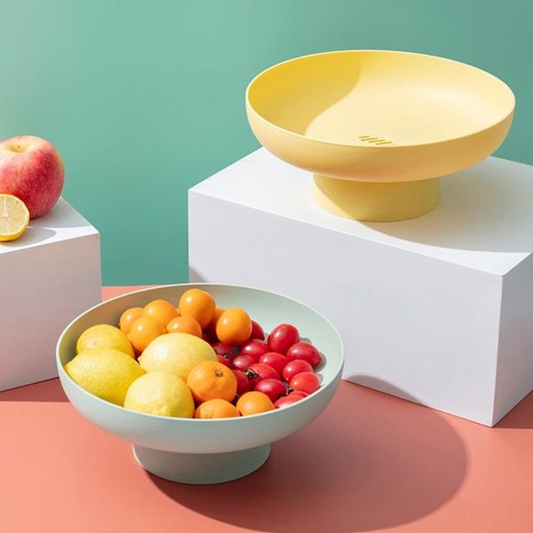 

round candy snack tray stand fruit picnic dishes pastry box cake display drying storage dustpan household kitchen & organization