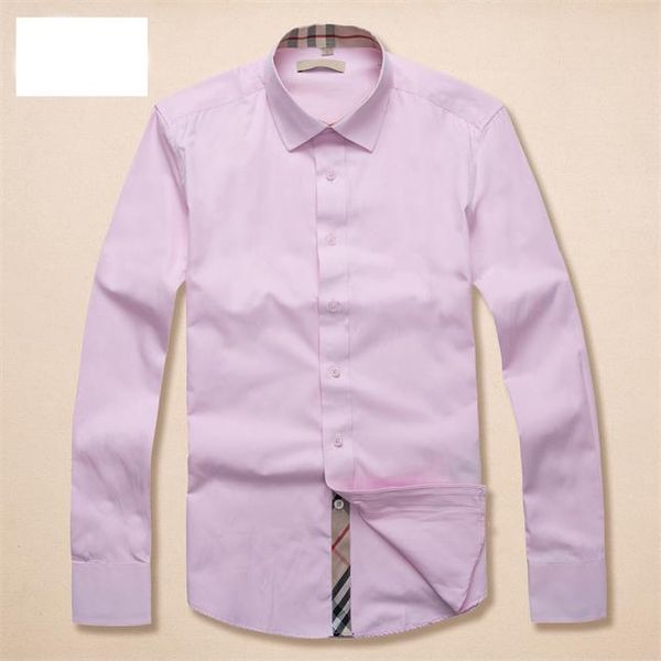 

luxury designer men's shirts fashion casual business social and cocktail shirt brand spring autumn slimming the most fashionable clothi, White;black