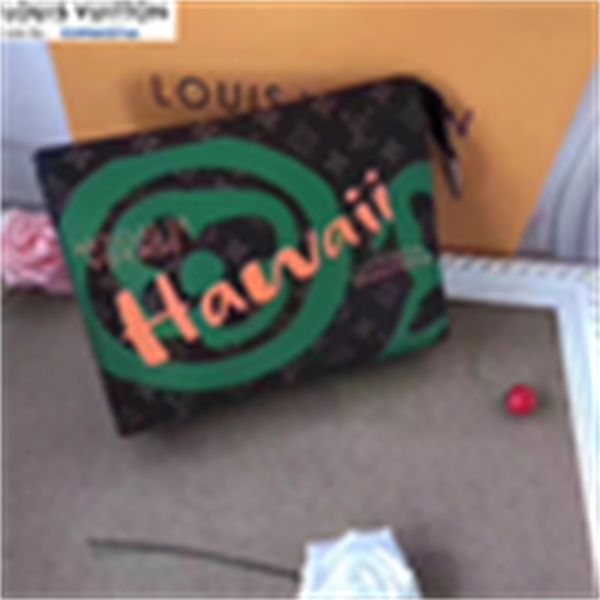 

clutch wallet clutches graffiti print brand green men real leather long designer chain wallets compact purse luxury evening key m47542 card, Red;black