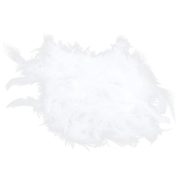 

storage bottles & jars jeyl 2m feather boas fluffy craft costume dressup wedding party home decor white