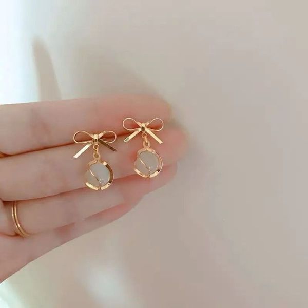 

simple opal earrings pins small personalized female