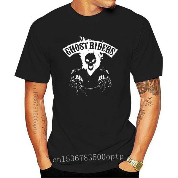 

men's t-shirts ghostrider black t shirt, White;black