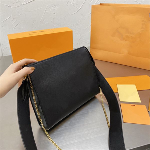 

2021 designers women crossbody chain bags with printed flowers lady single shoulder fashion luxury purses flaps small totes letter l21050502
