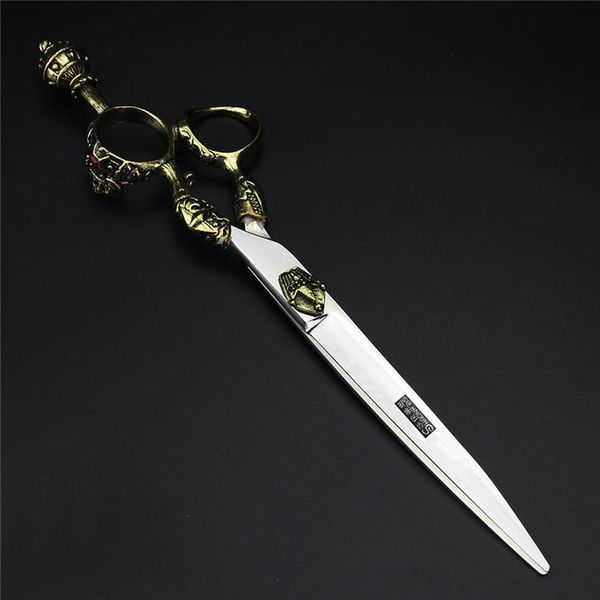 

hair scissors sharontis 7 inch retro personality hairdressing salon haircut flat teeth cut bangs