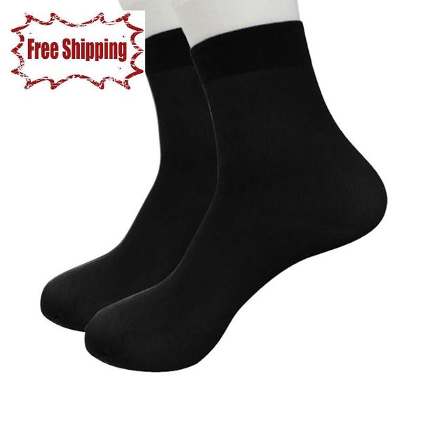 

men's socks 8 pairs deodorization men bamboo fiber black business soft breathable soild stockings spring summer sock