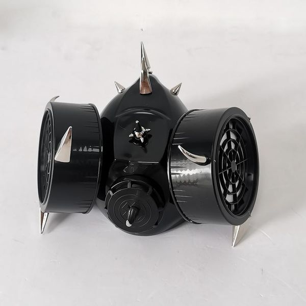 

other event & party supplies steampunk fashion retro rivets gas mask respirator cyber gothic cosplay spikes masks halloween accessories
