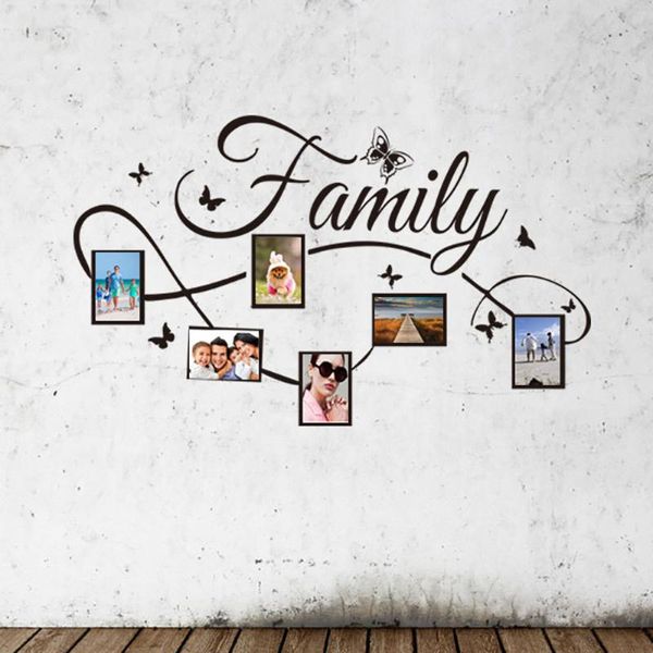 

wall stickers family po frame sticker mural artist home decoration decor living room