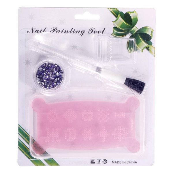 

nail art kits jewelry set seal point drill tool silicone board diy decoration