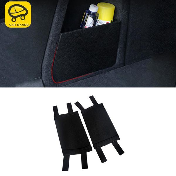 

car organizer carmango for x3 g01 x4 g02 2021-2021 trunk black pad large capacity storage baffle s stowing and tidying