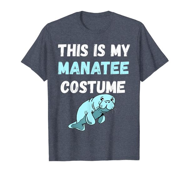 

this is my manatee costume dugong sea cow dugongidae t-shirt, White;black