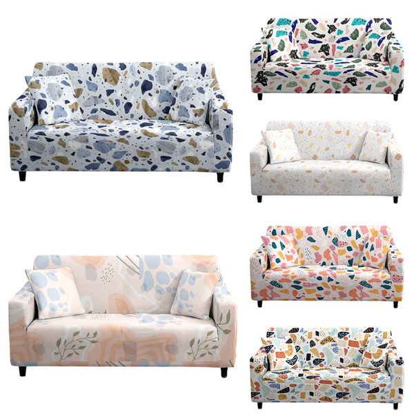 

chair covers "abstract geometric decoration home sofa cushion bohemian spandex stretch cover colorful spot cases "