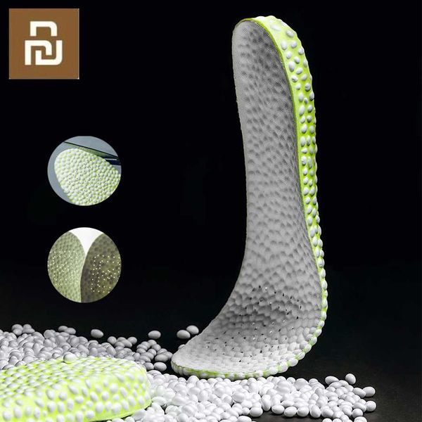 

smart home control skah popcorn elastic insole cushioning breathable deodorization incresed sneaker insoles absorption tailorabl