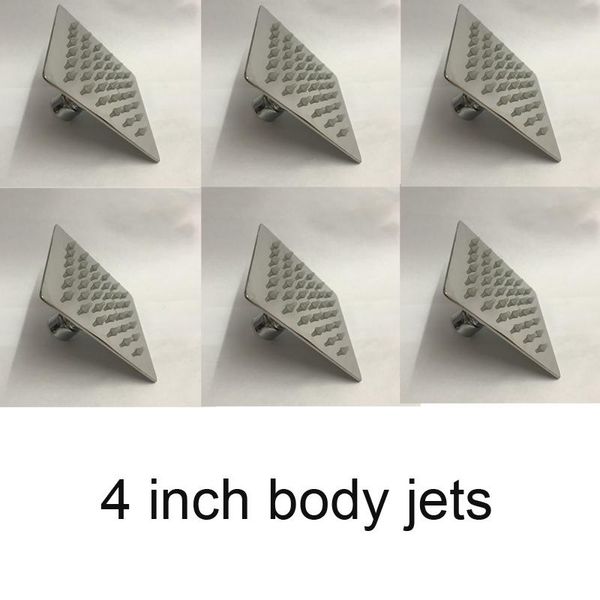 

bathroom shower heads modern 4 inch ultrathin head / wall mounted body jets 304 stainless steel mirror surface