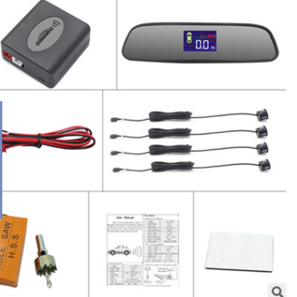 

car parking sensor parktronic rearview mirror lcd display reversing radar buzzer alert 2021 4.9 16 comments 54 orders rear view cameras& sen