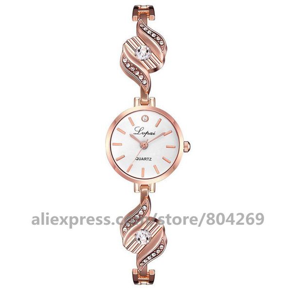 

100pcs/lot women fashion dress rhinestone lady gift metal wrist watch alloy analog man watches wristwatches, Slivery;brown