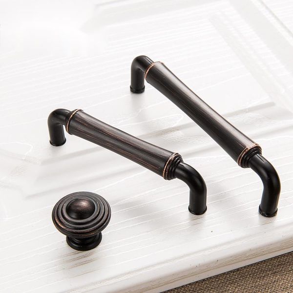 

handles & pulls european style coffee ancient handle zinc alloy cabinet antique drawer wenzhou
