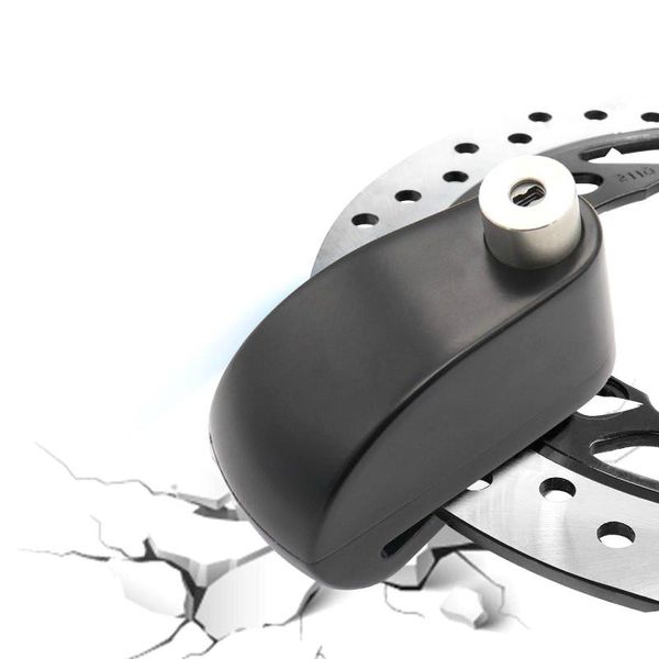 

theft protection 1pc stainlesssteel anti alarm lock disc brake treatment security for motorcycle bicycle scooter waterproof