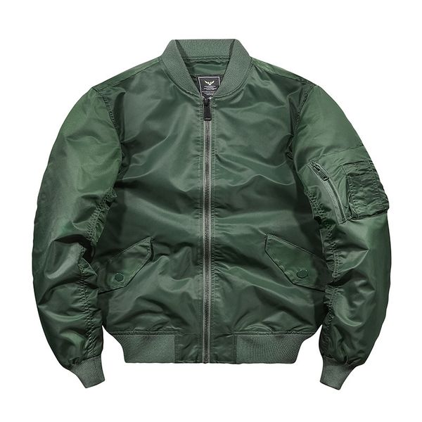 

men's plus size outerwear straight 2021 autumn fashion loose flying jaet large wear