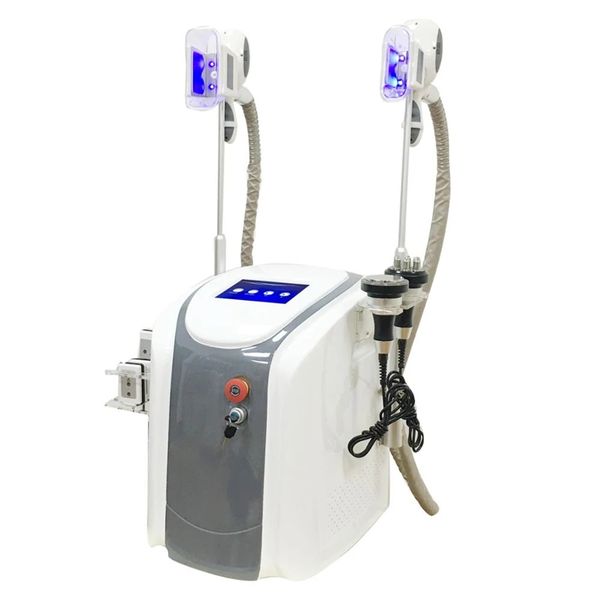 Crioterapia portátil Gordura de gordura Equipamento de beleza Equipamento de beleza criolipólise Ultrassônica Cavitação de celulite RF Máquina de diodo a laser queimadura