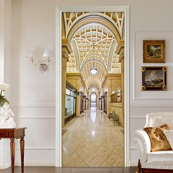 

wallpapers european style 3d architecture po murals wallpaper living room el door sticker pvc waterproof luxury wall paper home decor