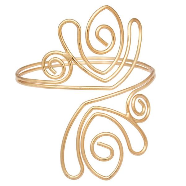 

bangle big wide bracelets women aztec swirl paisley bridal bracelet armband upper arm cuff armlet belly dance jewelry pulseras, Black