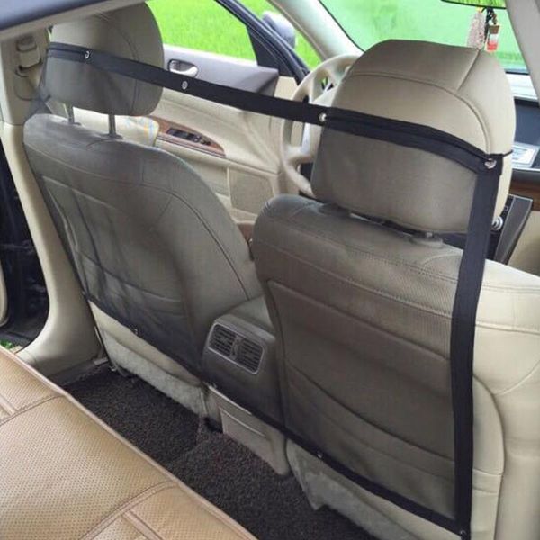 

dog car seat covers durable universal pet net safety barrier mesh protector