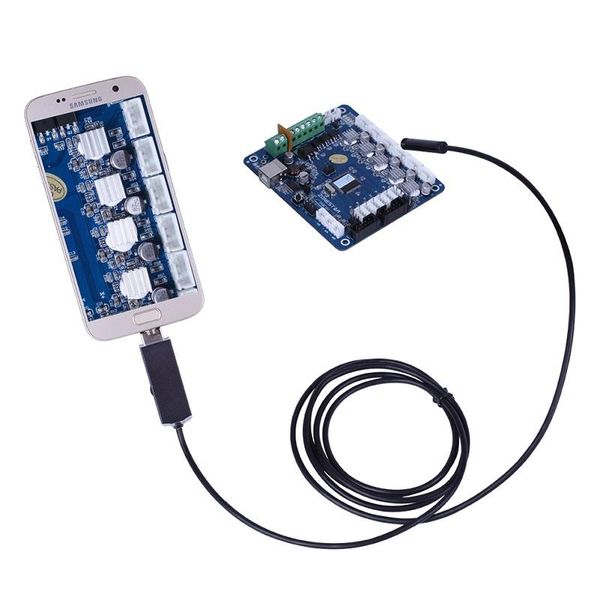 

5.5mm 2in1 interface android endoscope waterproof windows usb 1m 2m 5m 10m soft hard cable inspection camera ip cameras