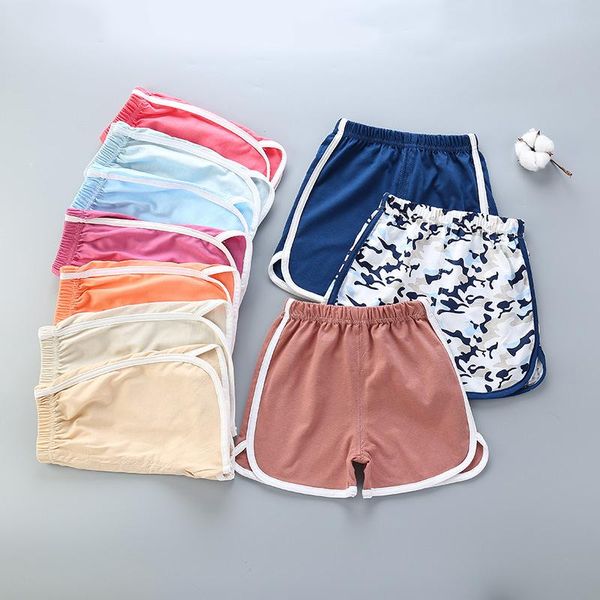 

shorts summer kids boys girls casual bottom children sports clothes, Black