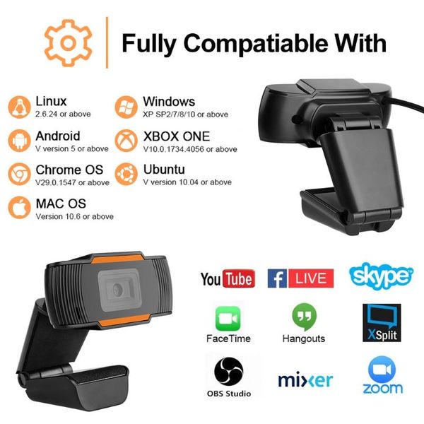 

webcams usb webcam hd 480p video recording camera live web cameras for lapcomputer with microphone online