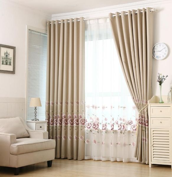 

curtain & drapes european curtains embroidery screens stylish modern minimalist style living room bedroom